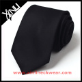 Schuluniform Polyester Plain Silk Black Tie